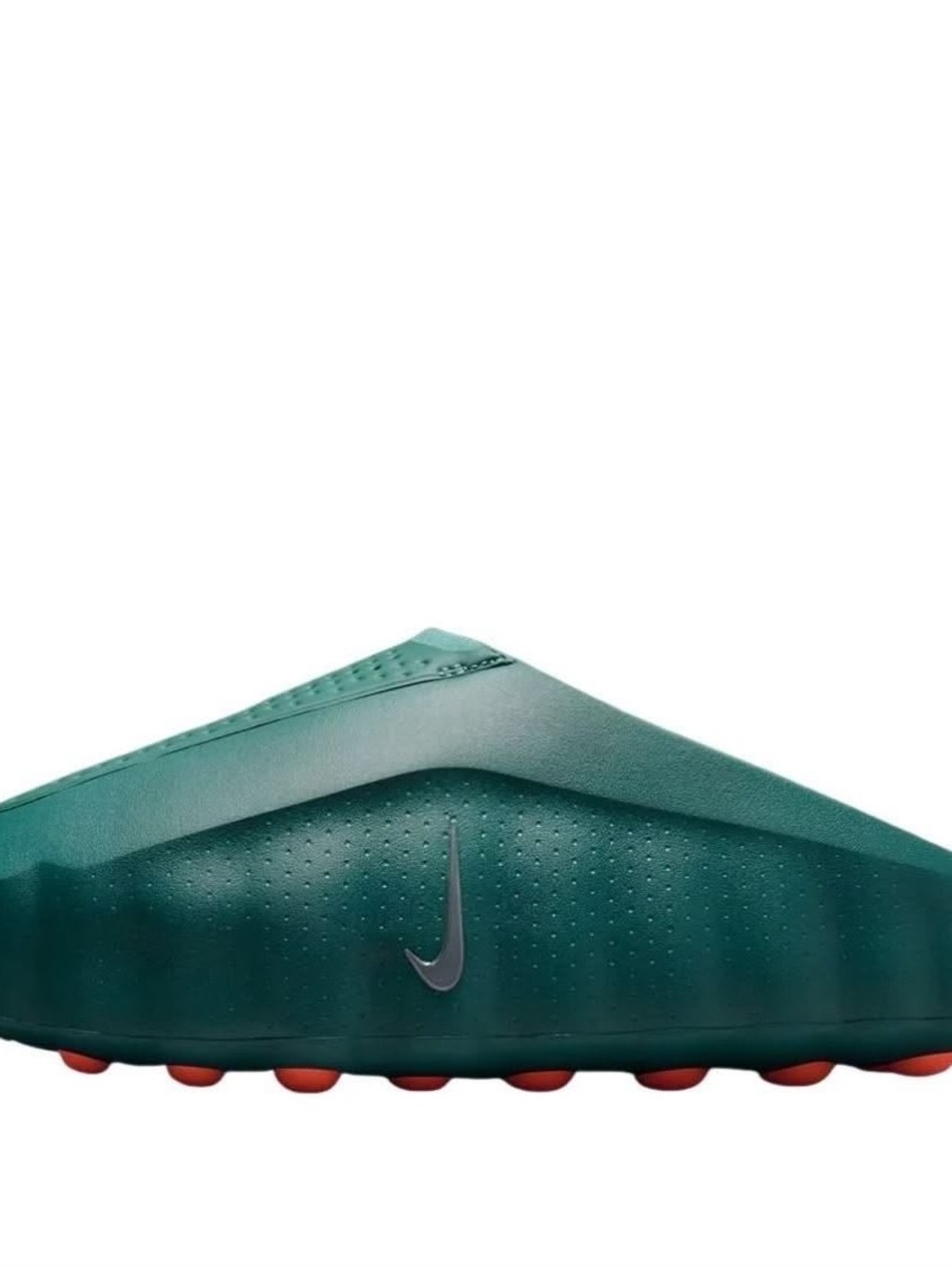 Nike Men’s Slip-On Soccer Cleat in Teal with Red Studs
